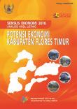 Economic Census 2016 Analysis Of Results Economic Potential Of Flores Timur Regency