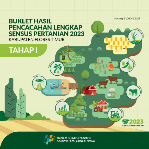 Buklet Hasil Pencacahan Lengkap Sensus Pertanian 2023-Tahap I Kabupaten Flores Timur